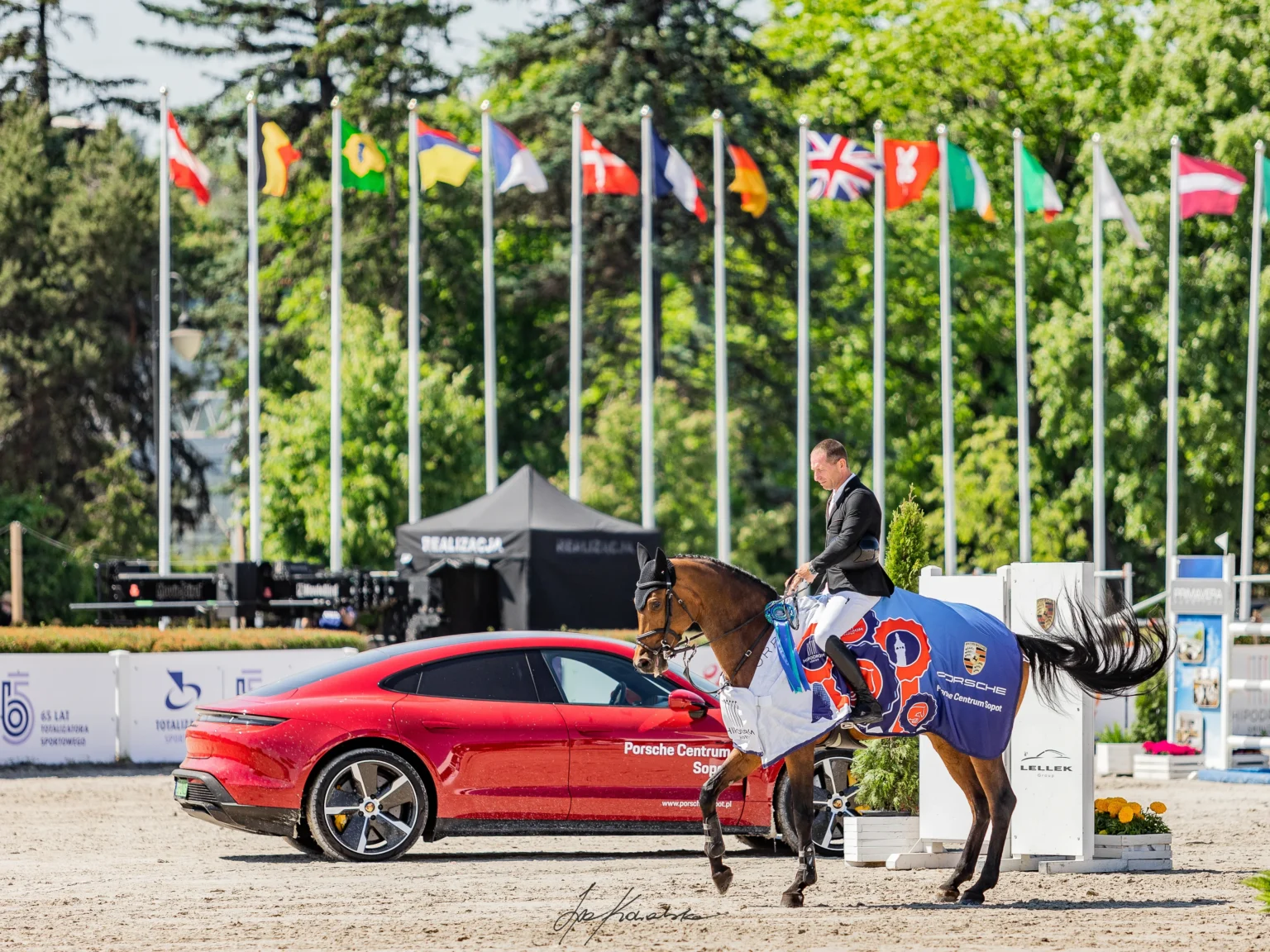 Portfolio zawody jezdzieckie Fotografia sportowa konie – relacja z zawodów jeździeckich w województwie pomorskim.